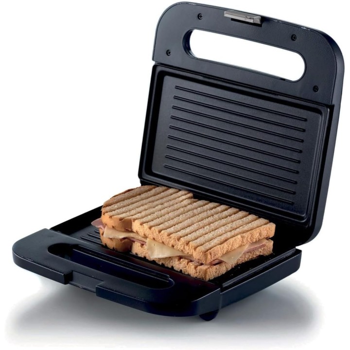 Appareil à croque-monsieur Ariete 1971 - 750W, plaques antiadhésives, rangement compact