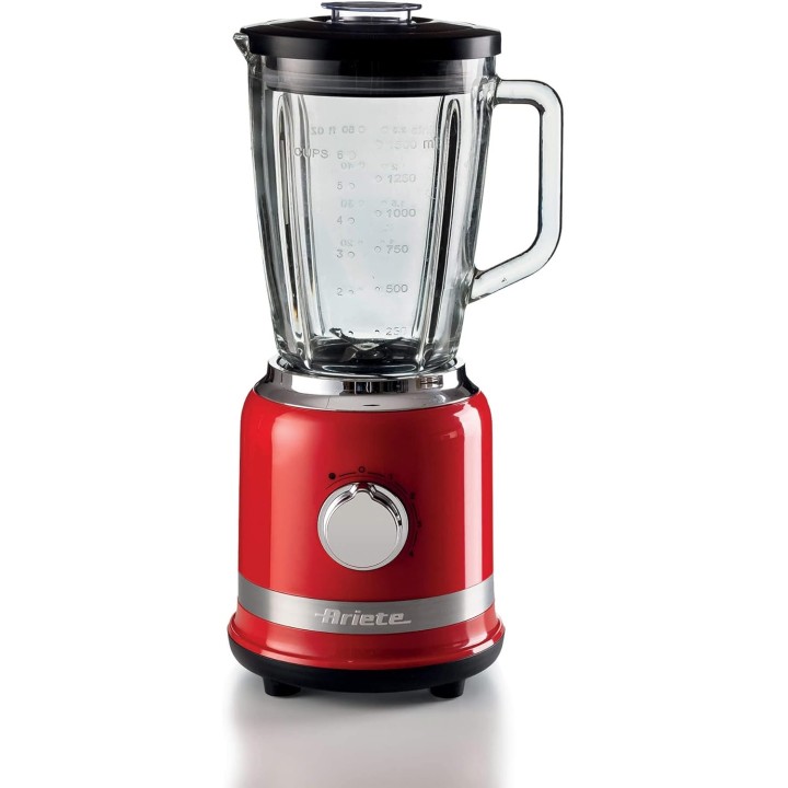 Blender Ariete Moderna 1000 W - Bol verre gradué 1,5 L - 4 vitesses pulse