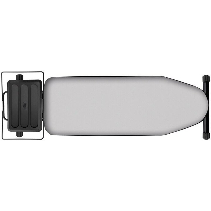 Table à repasser 3 en 1 Braun IB3001BK – Stable, réglable, housse antidérapante, noire