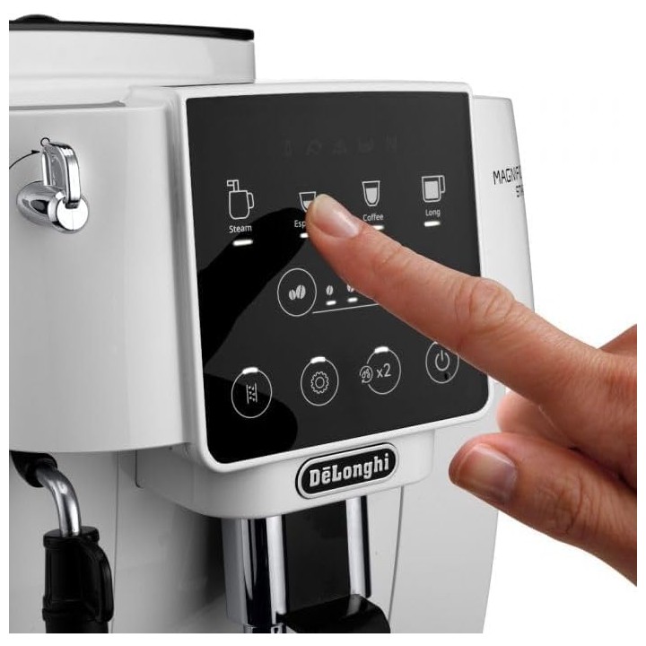 Machine à espresso automatique De'Longhi ECAM220.20.W - broyeur intégré, 1,8L, noir