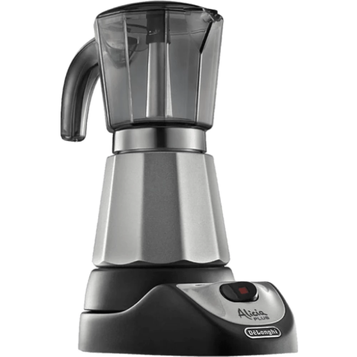 Cafetière italienne électrique DELONGHI EMKM 4 B - 2/4 tasses - maintien au chaud