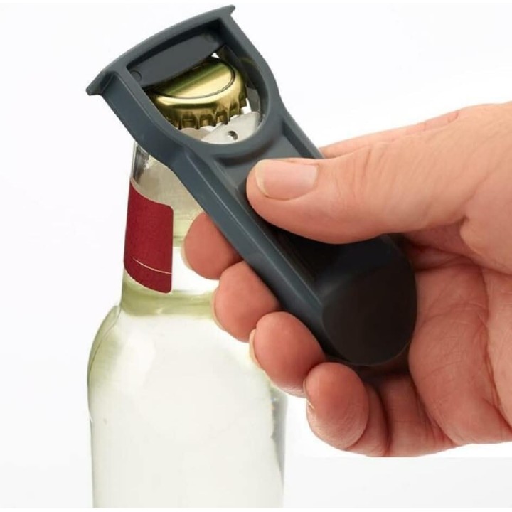 Ouvre-boîtes électrique 3-en-1 avec décapsuleur et affûteur - Kenwood - Plastique