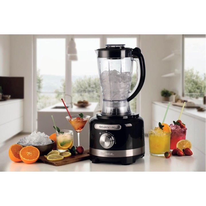 Robot de cuisine multifonction Ariete 1782 - 3L + blender 2L - Noir programmable
