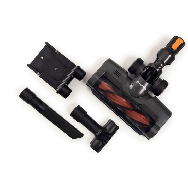 Balai électrique sans fil Ariete 2704 - Aspirateur à main HEPA, brosse motorisée, orange