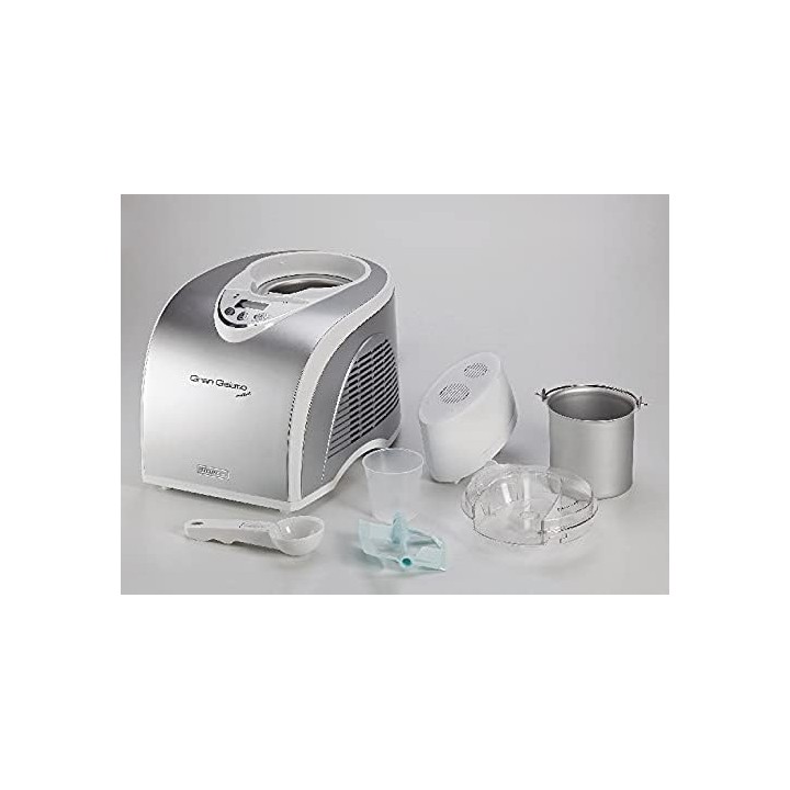 Sorbetière Ariete 693 avec compresseur - 1L, bol amovible, écran LCD, arrêt automatique