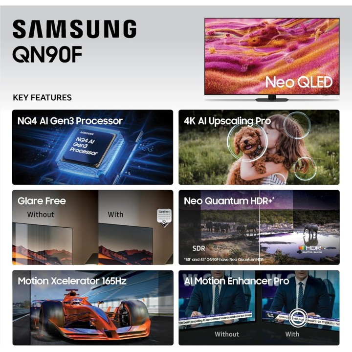 TV Neo QLED 4K 65 pouces Mini LED Samsung - Vision AI, HDR+, Gaming, Alexa