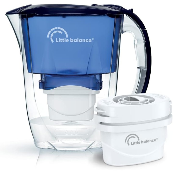 Cartouches filtrantes pour carafe - Pack de 6 - Compatible universel - Little Balance