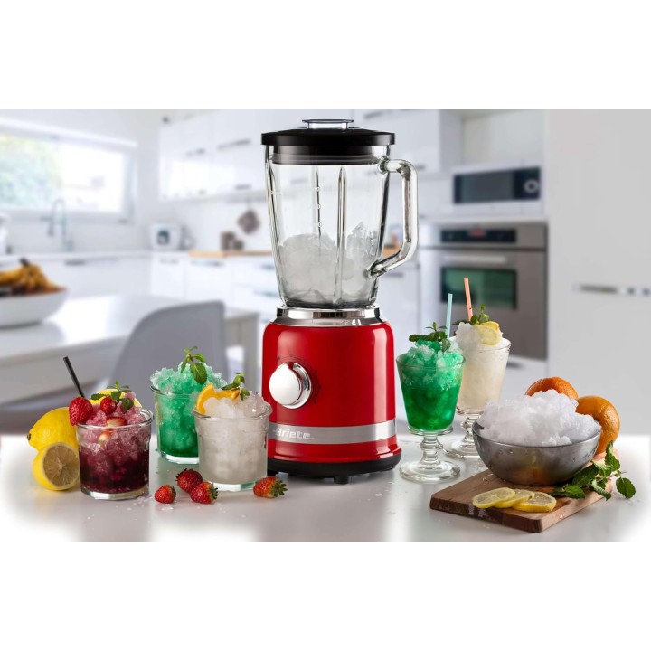 Blender Ariete Moderna 1000 W - Bol verre gradué 1,5 L - 4 vitesses pulse