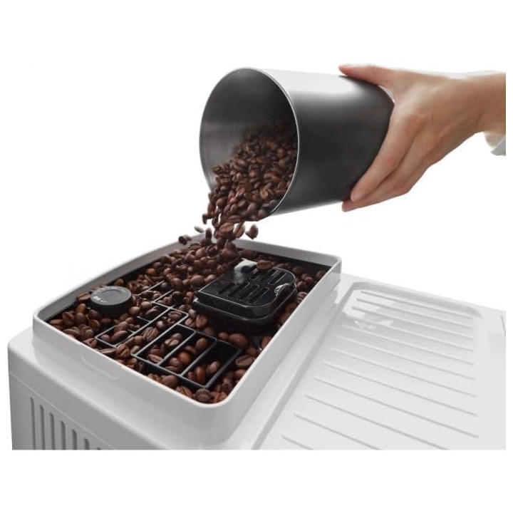 Machine à espresso automatique De'Longhi ECAM220.20.W - broyeur intégré, 1,8L, noir