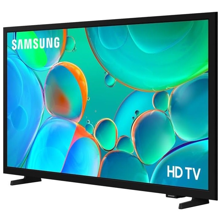 Téléviseur LED 32 pouces Samsung Smart TV HD HDR - Design fin, Tizen OS, Audio immersif
