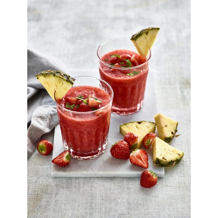 Blender Kenwood BLP41.C0WH - 2L, 3 vitesses, lames inox, fonction glace pilée, blanc