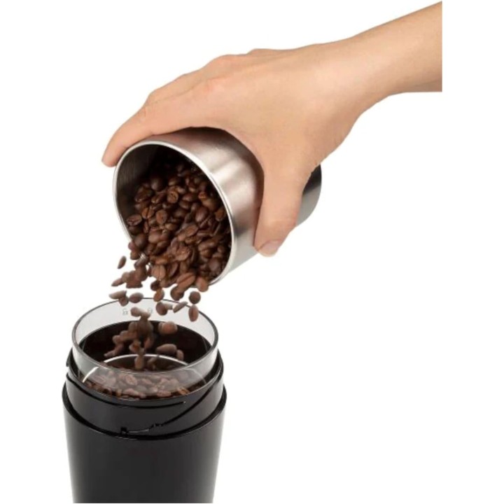 Moulin à café De'Longhi KG210 - Acier inoxydable, mouture réglable, design italien