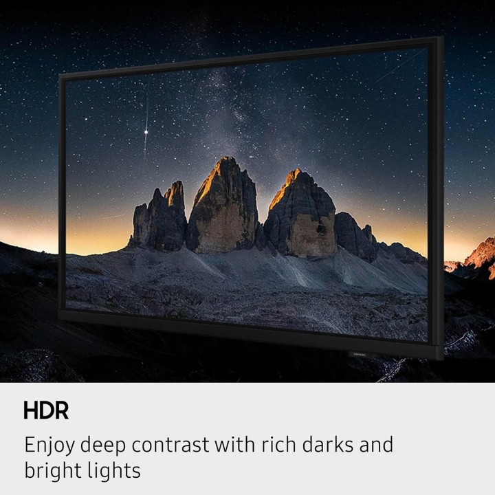 TV LED Samsung 32 pouces Full HD Smart TV HDR Mega Contrast - Noir