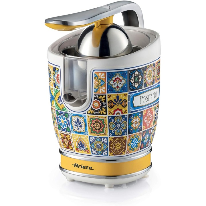Presse-agrumes électrique Ariete 413 Positano - Levier métal, moteur silencieux, 2 cônes