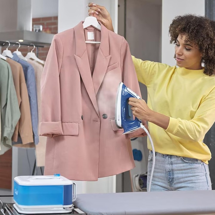 Centrale vapeur Braun CareStyle Compact Pro FreeGlide 3D - 2400W 1,5L Bleu