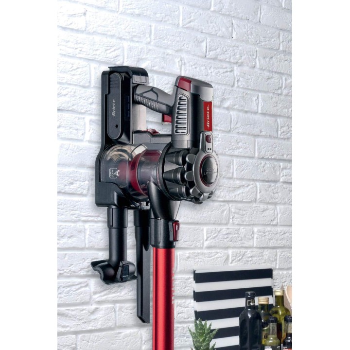Aspirateur balai sans fil Ariete 2757 - 2-en-1, brosse LED, autonomie 45 min, 1L