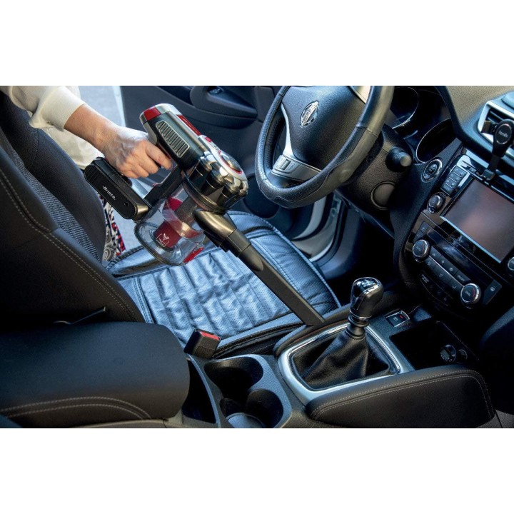 Aspirateur balai sans fil Ariete 2757 - 2-en-1, brosse LED, autonomie 45 min, 1L