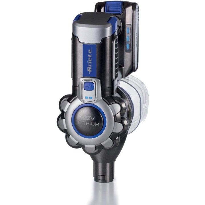 Aspirateur balai sans fil Ariete 2722 – Digital 2-en-1, triple filtration HEPA, accessoires