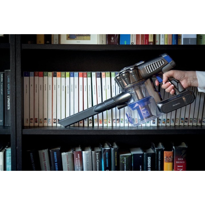 Aspirateur balai sans fil Ariete 2722 – Digital 2-en-1, triple filtration HEPA, accessoires