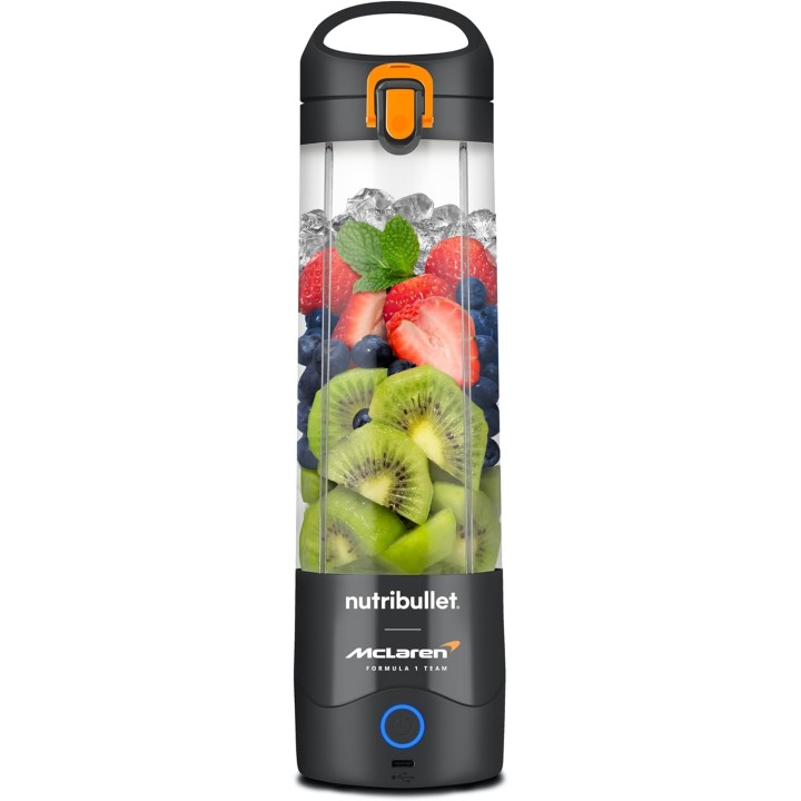 Blender portable NutriBullet x McLaren - Compact rechargeable USB-C gris métallisé