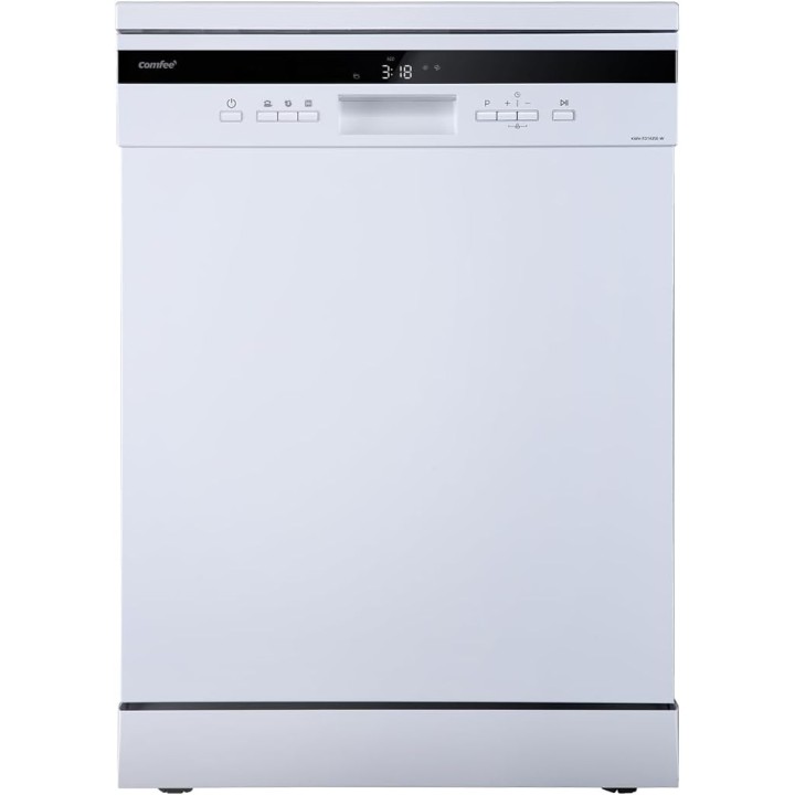 Lave-vaisselle pose libre 14 couverts silencieux 44 dB séchage automatique blanc