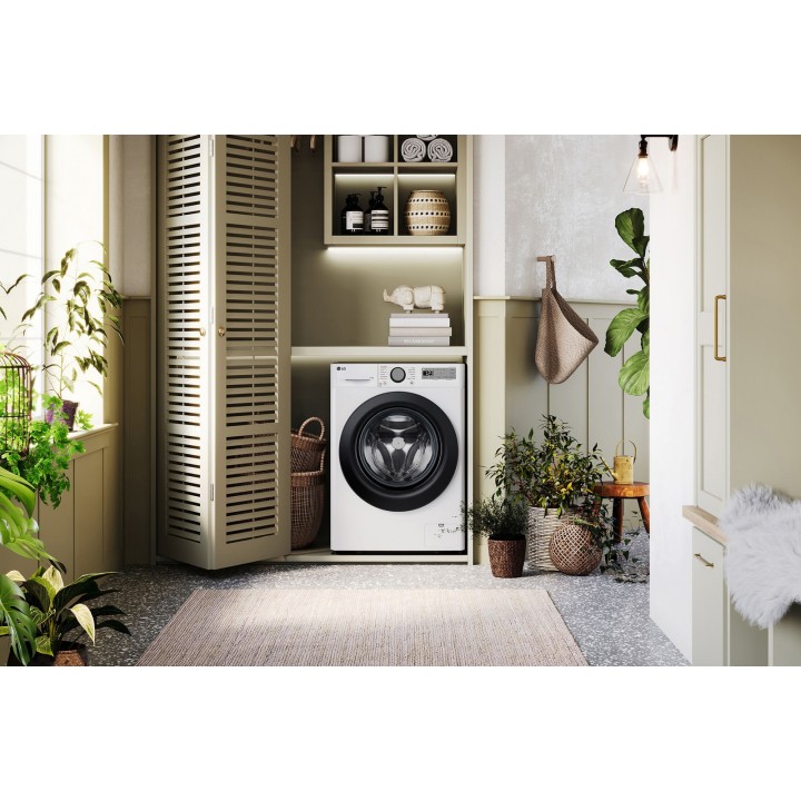 Lave-linge frontal 11kg AI Direct Drive LG TurboWash 360° vapeur Steam série 600