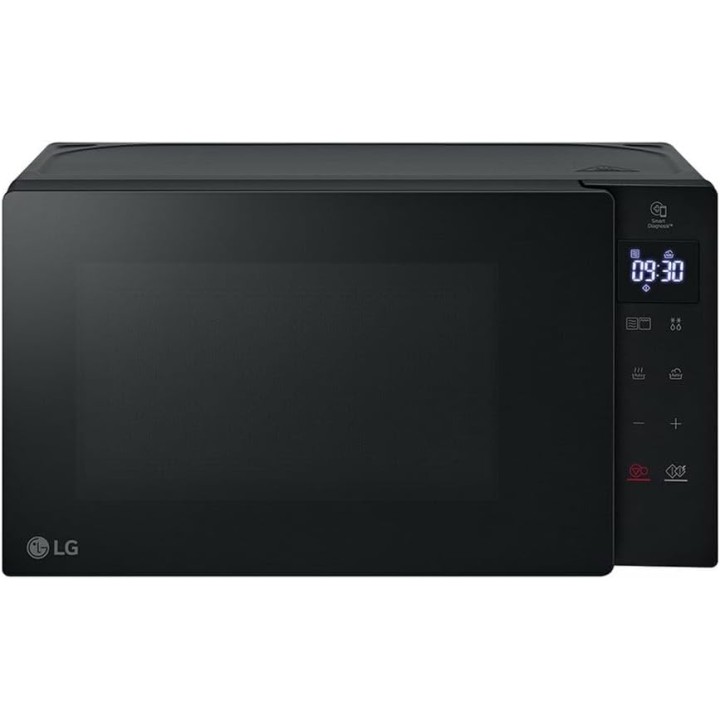 Micro-ondes LG 20L noir - 700W, fonction dégivrage, écran tactile, sécurité enfant