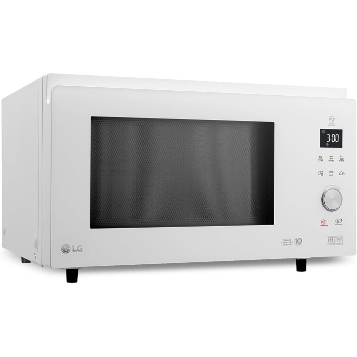 Micro-ondes LG 39L blanc - Grill, convection, auto-cuisson, plateau 36cm, 1100W
