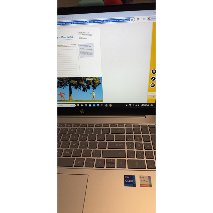 Ordinateur portable HP 15,6'' Core i7 16Go RAM 512Go SSD argent - Windows 11 Home