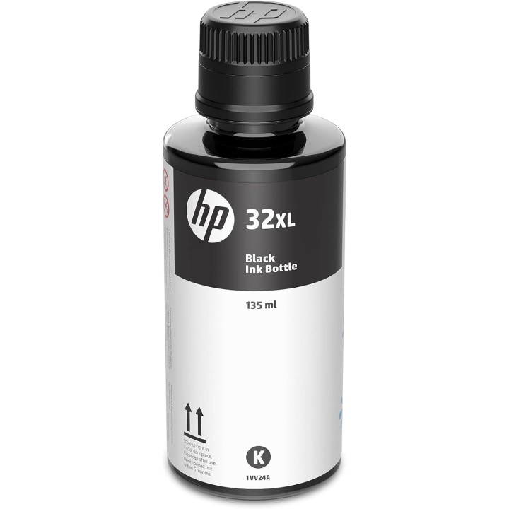 Bouteille d'encre noire rechargeable HP 32XL - 6000 pages - Smart Tank