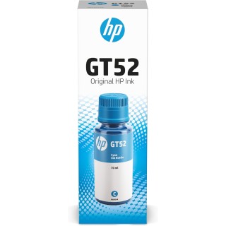 Bouteille d'encre cyan HP GT52 rechargeable - 8000 pages - M0H54AE
