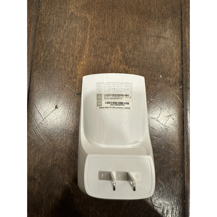 Répéteur Wi-Fi TP-Link TL-WA850RE - 300 Mbps - Port Ethernet - Blanc