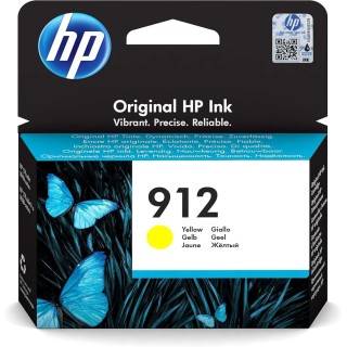 Cartouche d'encre jaune HP 912 - 3YL79AE - OfficeJet Pro 8010/8020 - 315 pages