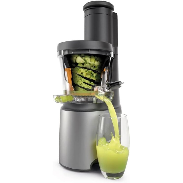 Extracteur de jus Kenwood JMP85.000SI - ouverture XXL, moteur 230W, préserve vitamines
