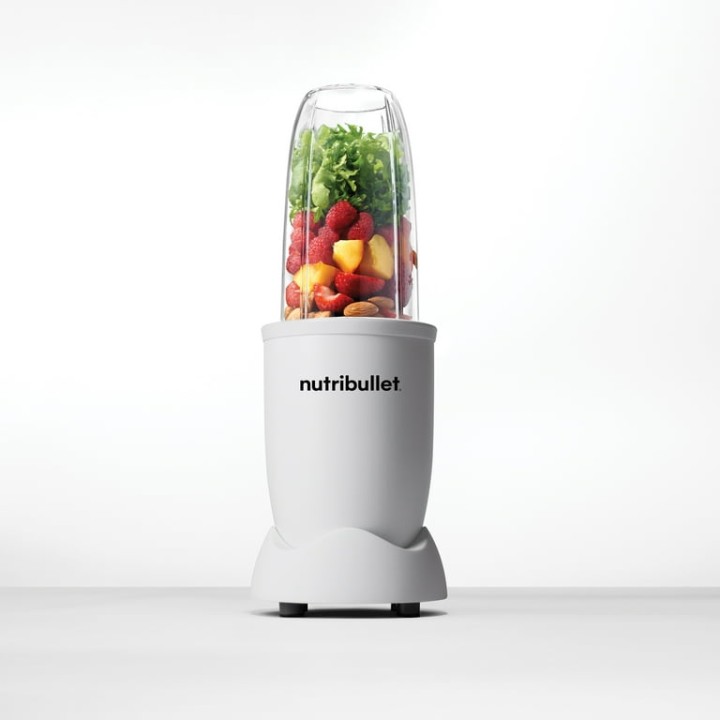 Blender portable nutribullet blanc – USB-C, nomade, couvercle pratique
