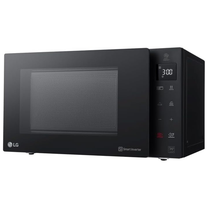 Four à micro-ondes avec grill LG Smart Inverter 32L - Plaque Crispy - Noir fumé