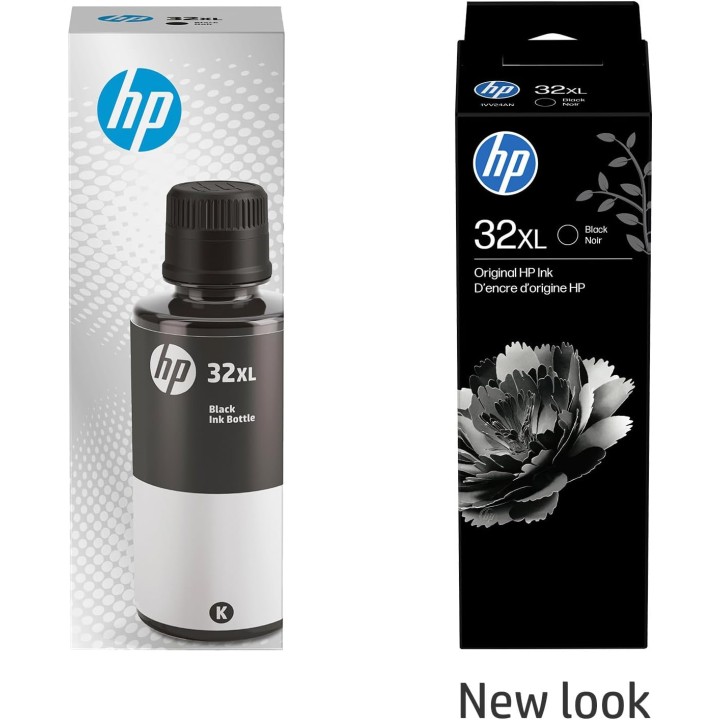 Bouteille d'encre noire rechargeable HP 32XL - 6000 pages - Smart Tank