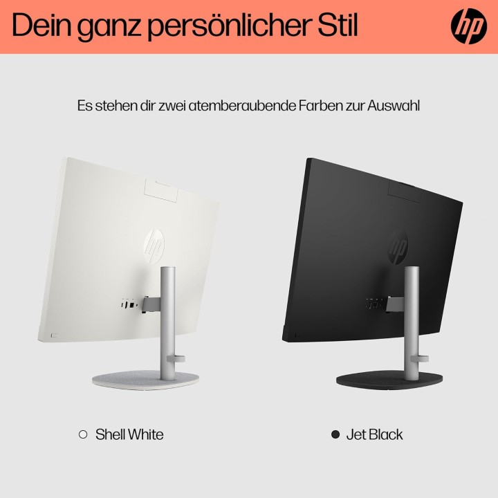 PC tout-en-un tactile 23,8'' HP Ryzen 5 16Go RAM 512Go SSD Windows 11 Blanc