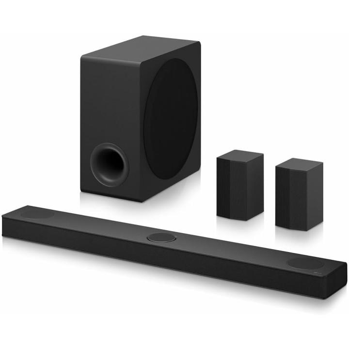 Barre de son LG S80TR - 5.1.3 canaux, Dolby Atmos, 580W, caisson sans fil, connectée