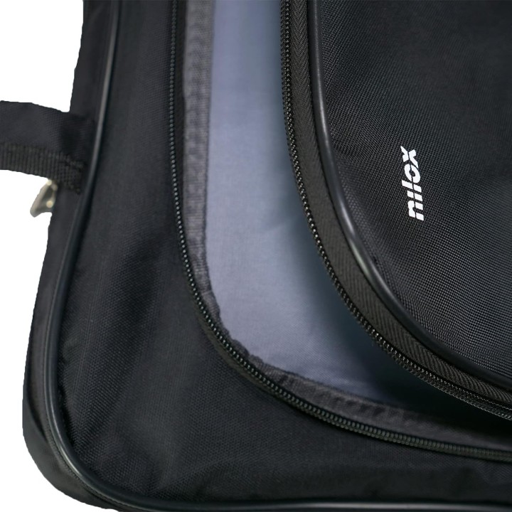 Sacoche PC portable 15,6 pouces avec souris USB - intérieur renforcé noir