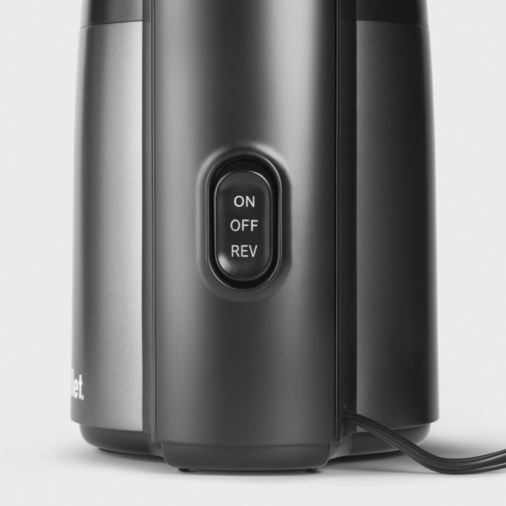 Extracteur de jus à froid NutriBullet NBJ500 - Acier inoxydable 1,8L - Noir - Silencieux