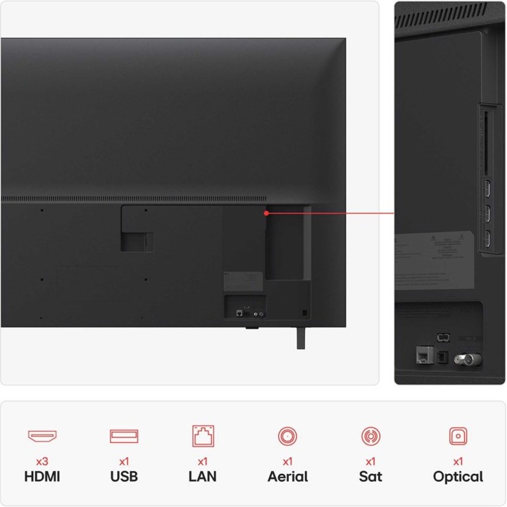 TV 4K Ultra HD 65 pouces LG - Smart TV webOS 25, AI α7 Gen8, HDR10, HDMI