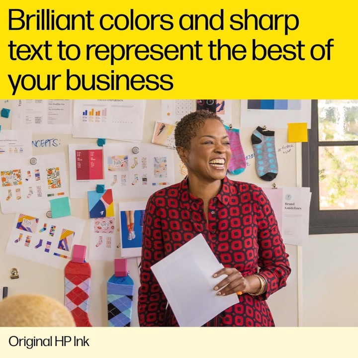 Cartouche d'encre jaune HP GT52 - 70 ml rechargeable pour imprimante HP DeskJet GT