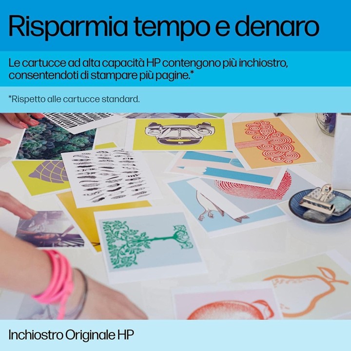 Cartouche d'encre couleur XL HP 305XL - Tricromie haute capacité pour imprimantes HP