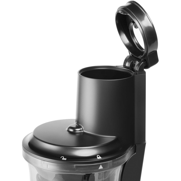 Extracteur de jus à froid NutriBullet NBJ500 - Acier inoxydable 1,8L - Noir - Silencieux