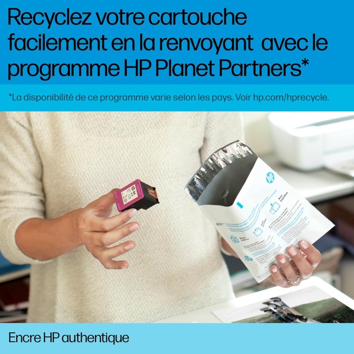 Cartouche d'encre noire HP 305XL haute capacité - Compatible Deskjet et Envy