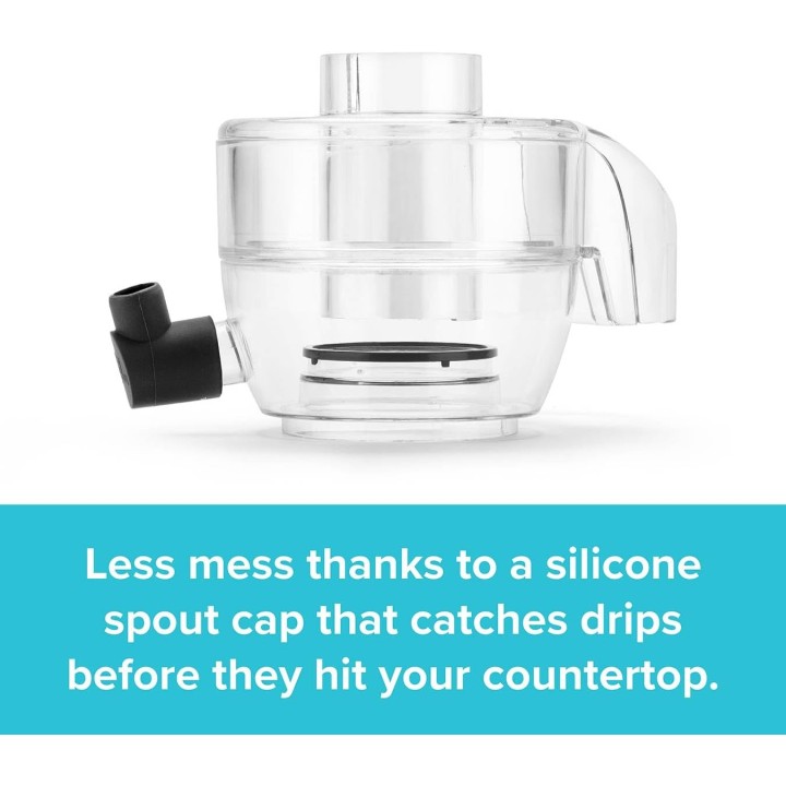 Centrifugeuse compacte NutriBullet 470 ml - Acier inoxydable, 400 W, facile à nettoyer