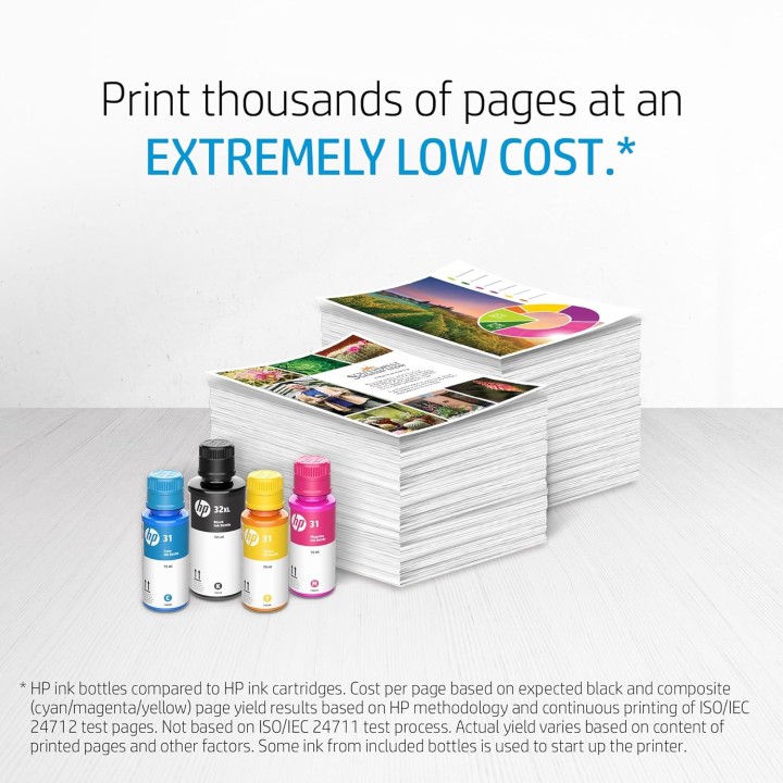 Bouteille d'encre noire rechargeable HP 32XL - 6000 pages - Smart Tank