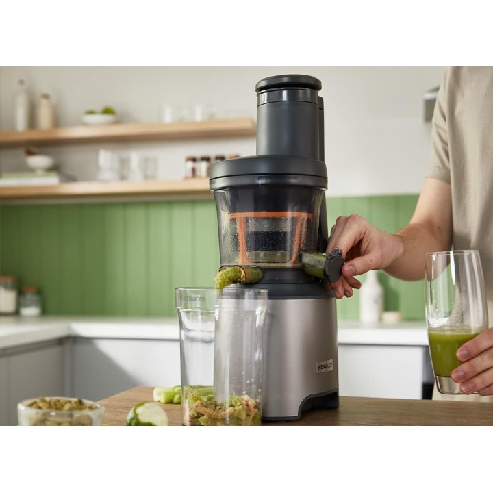 Extracteur de jus Kenwood JMP85.000SI - ouverture XXL, moteur 230W, préserve vitamines