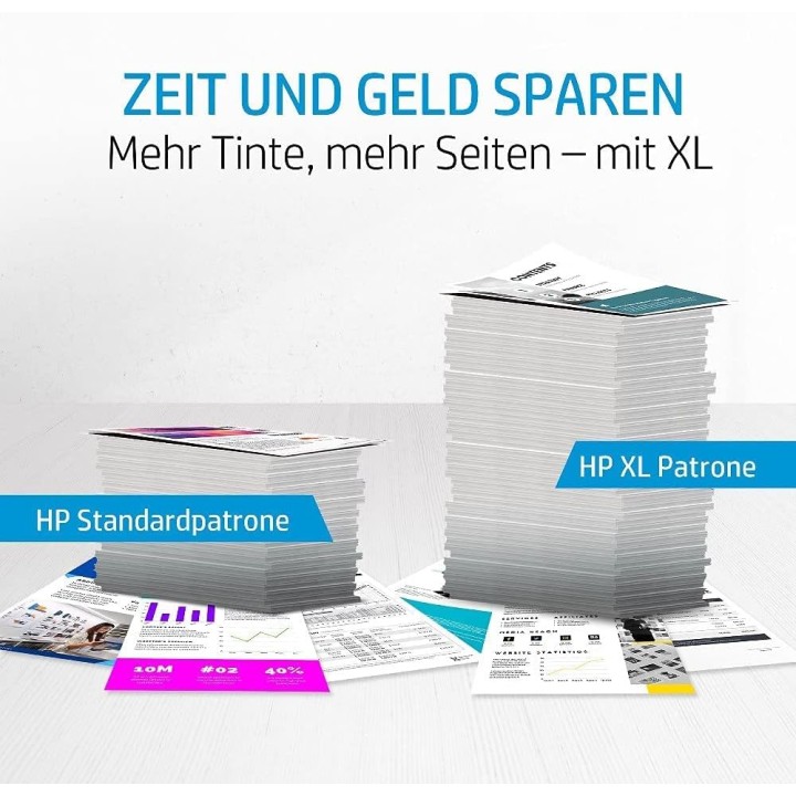 Cartouche d'encre noire HP 653 authentique - Compatible imprimantes HP 3YM75AE